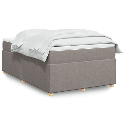 Giroletto a Molle con Materasso Tortora 120x200 cm in Tessuto | homemem39
