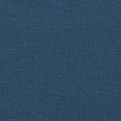 Giroletto a Molle con Materasso Blu 180x200 cm in Tessuto - homemem39