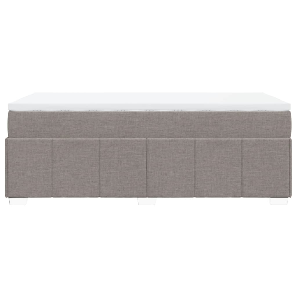 Giroletto a Molle con Materasso Tortora 90x200 cm inTessuto | homemem39