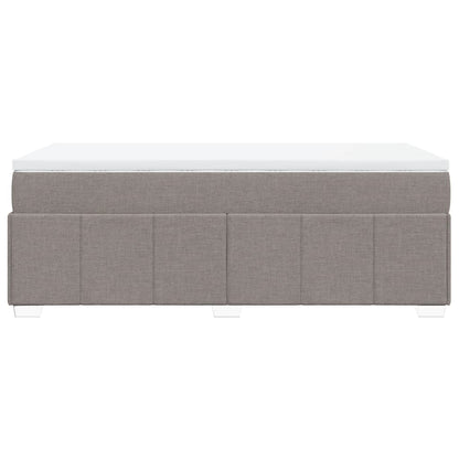 Giroletto a Molle con Materasso Tortora 90x200 cm inTessuto | homemem39