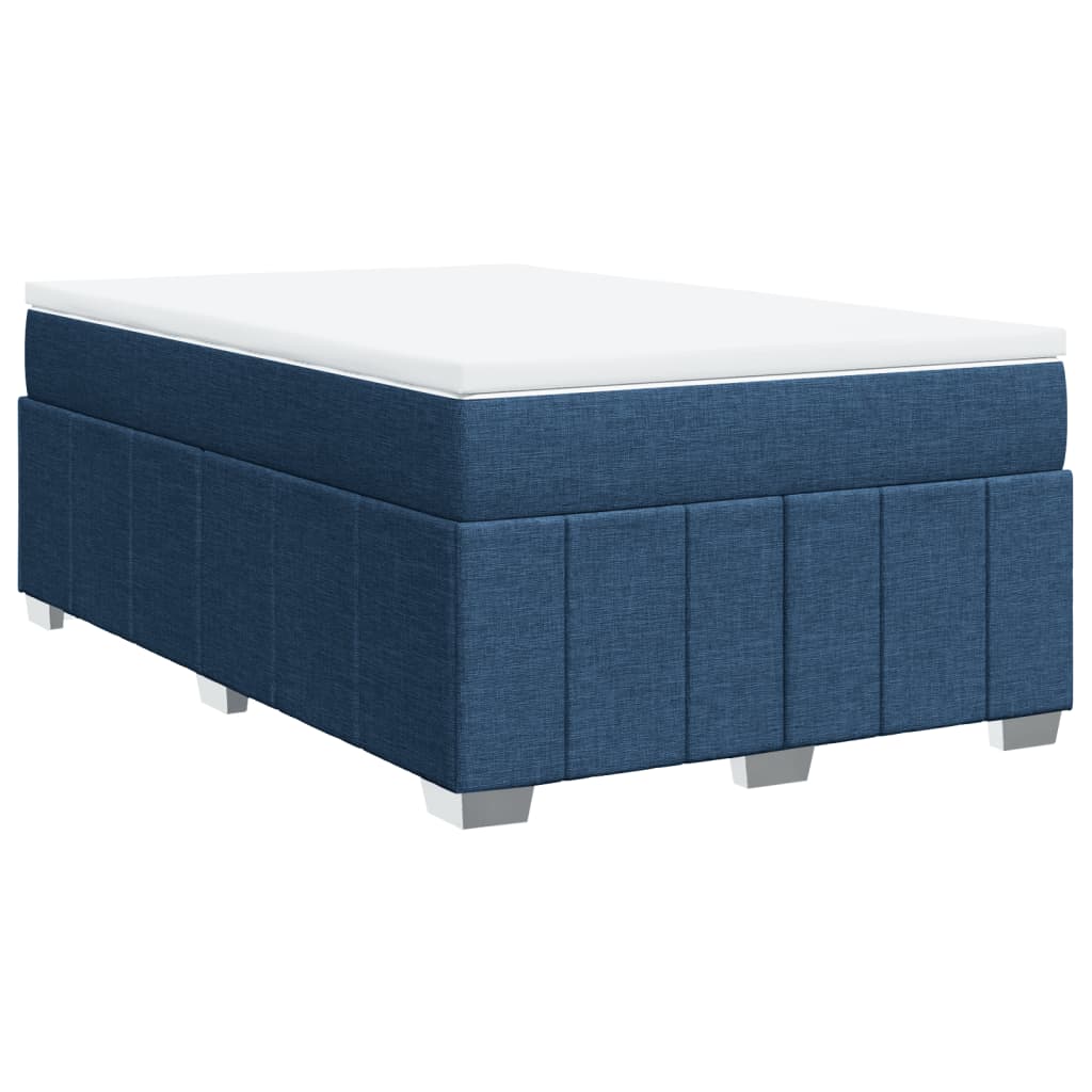 Giroletto a Molle con Materasso Blu 120x200 cm in Tessuto | homemem39