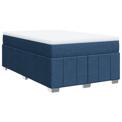 Giroletto a Molle con Materasso Blu 120x200 cm in Tessuto | homemem39
