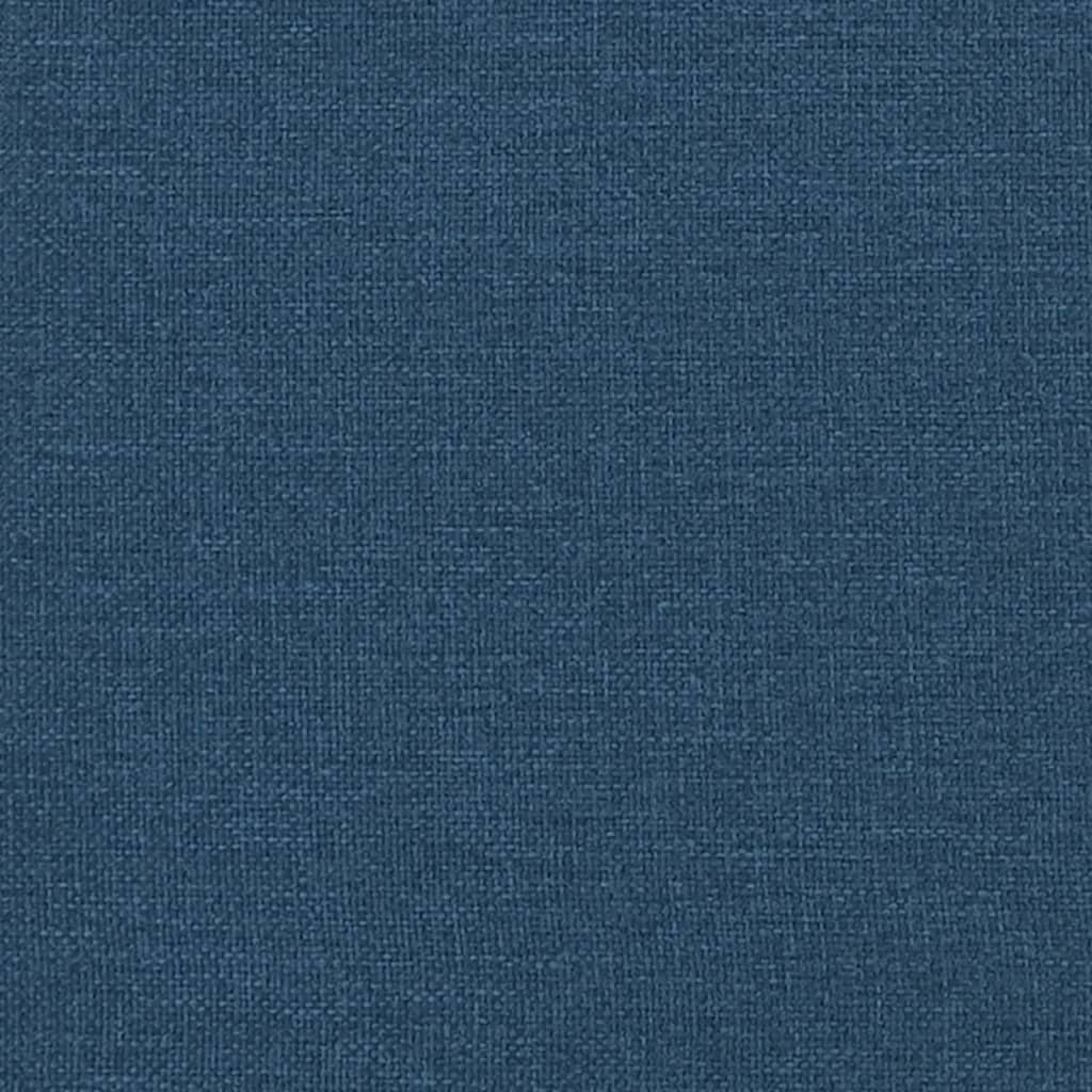 Giroletto a Molle con Materasso Blu 120x200 cm in Tessuto | homemem39