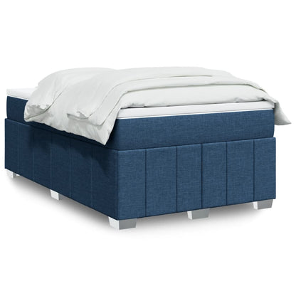 Giroletto a Molle con Materasso Blu 120x200 cm in Tessuto | homemem39