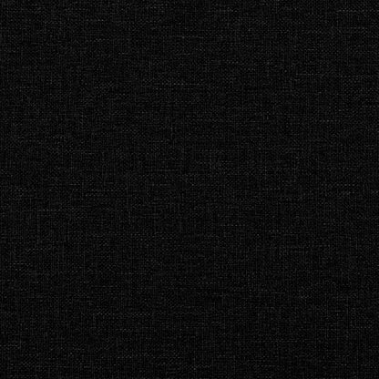 Giroletto a Molle con Materasso Nero 90x190 cm in Tessuto - homemem39