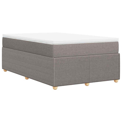 Giroletto a Molle con Materasso Tortora 120x200 cm in Tessuto | homemem39