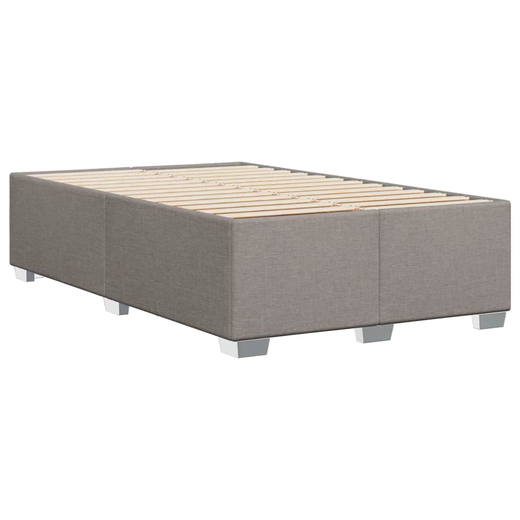 Giroletto a Molle con Materasso Tortora 120x190 cm in Tessuto | homemem39