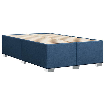 Giroletto a Molle con Materasso Blu 120x190 cm in Tessuto | homemem39