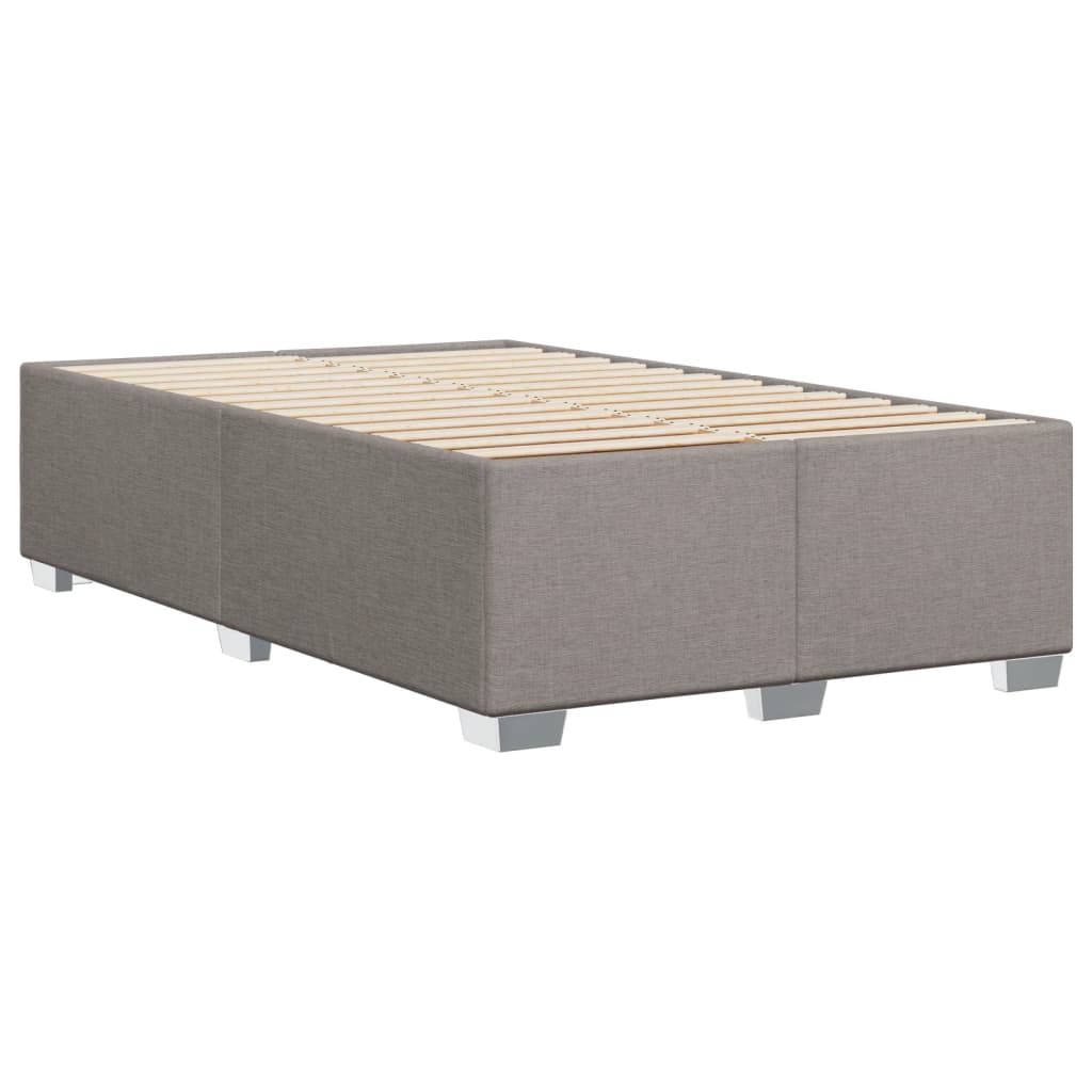 Giroletto a Molle con Materasso Tortora 120x200 cm in Tessuto | homemem39