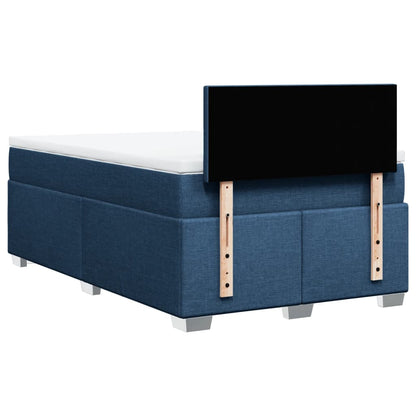 Giroletto a Molle con Materasso Blu 120x200 cm in Tessuto | homemem39