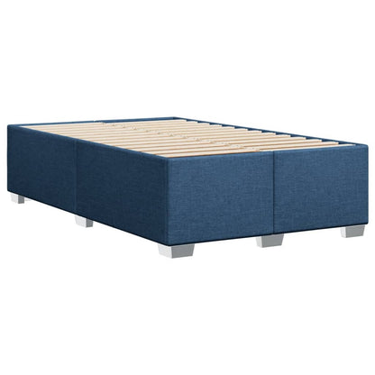 Giroletto a Molle con Materasso Blu 120x200 cm in Tessuto | homemem39