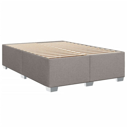 Giroletto a Molle con Materasso Tortora 160x200 cm in Tessuto | homemem39