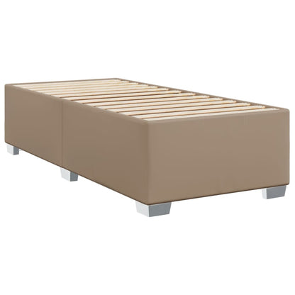 Giroletto a Molle con Materasso Cappuccino 90x190 cm Similpelle | homemem39