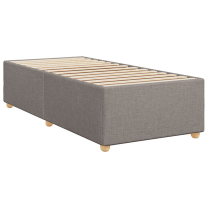 Giroletto a Molle con Materasso Tortora 80x200 cm inTessuto | homemem39