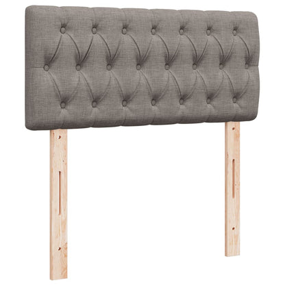 Giroletto a Molle con Materasso Tortora 90x200 cm inTessuto | homemem39