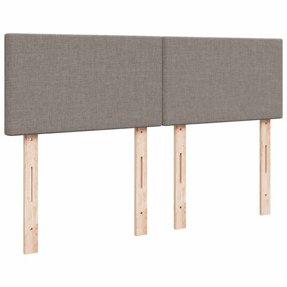 Giroletto a Molle con Materasso Tortora 160x200 cm in Tessuto | homemem39