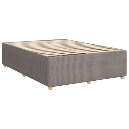 Giroletto a Molle con Materasso Tortora 160x200 cm in Tessuto | homemem39