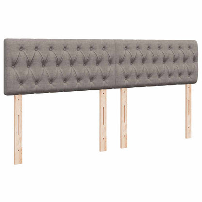 Giroletto a Molle con Materasso Tortora 180x200 cm in Tessuto | homemem39