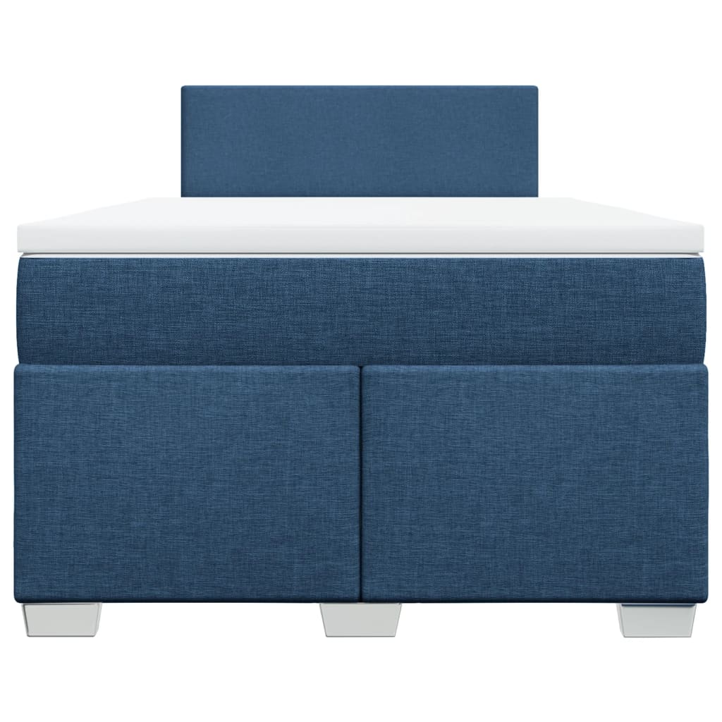 Giroletto a Molle con Materasso Blu 120x190 cm in Tessuto | homemem39