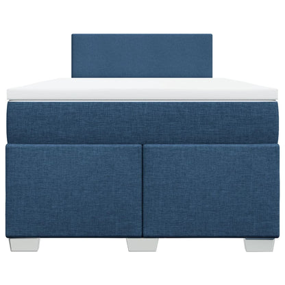 Giroletto a Molle con Materasso Blu 120x190 cm in Tessuto | homemem39