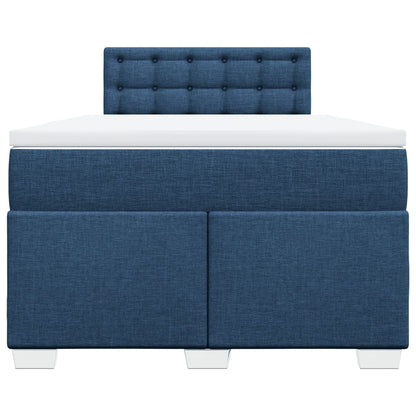 Giroletto a Molle con Materasso Blu 120x190 cm in Tessuto | homemem39