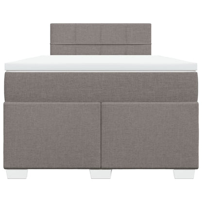 Giroletto a Molle con Materasso Tortora 120x200 cm in Tessuto | homemem39