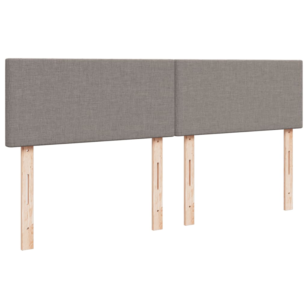 Giroletto a Molle con Materasso Tortora 180x200 cm in Tessuto | homemem39