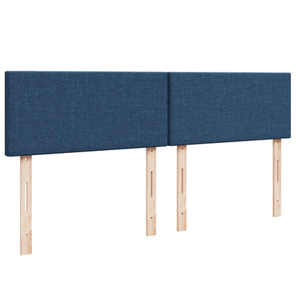 Giroletto a Molle con Materasso Blu 180x200 cm in Tessuto | homemem39
