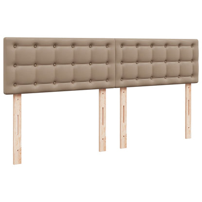 Giroletto a Molle con Materasso Cappuccino 180x200cm Similpelle | homemem39