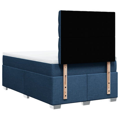 Giroletto a Molle con Materasso Blu 120x190 cm in Tessuto | homemem39