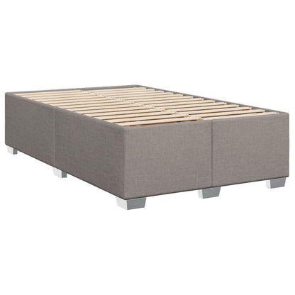 Giroletto a Molle con Materasso Tortora 120x200 cm in Tessuto | homemem39