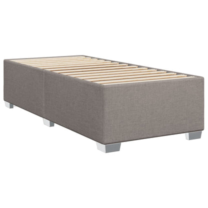 Giroletto a Molle con Materasso Tortora 80x200 cm inTessuto | homemem39