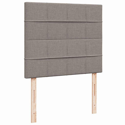 Giroletto a Molle con Materasso Tortora 120x200 cm in Tessuto | homemem39