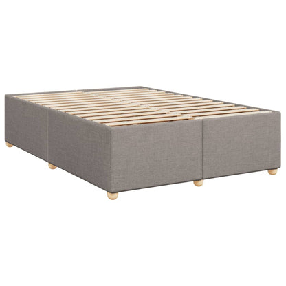 Giroletto a Molle con Materasso Tortora 140x190 cm in Tessuto | homemem39