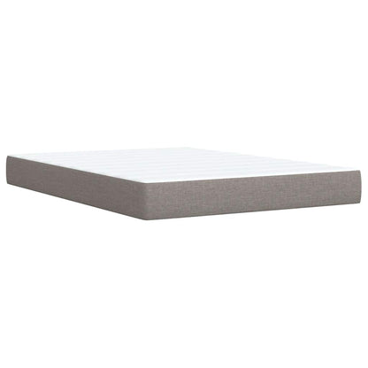 Giroletto a Molle con Materasso Tortora 160x200 cm in Tessuto | homemem39