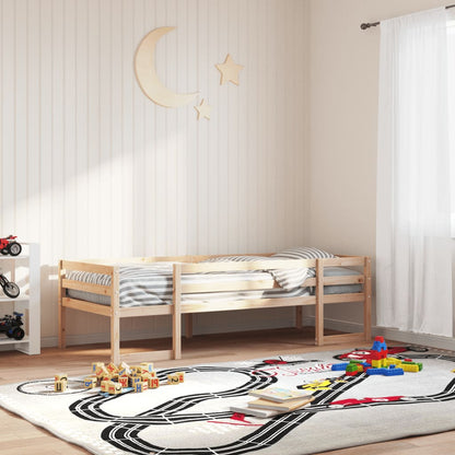 Giroletto per Bambini 90x190 cm in Legno Massello di Pino - homemem39