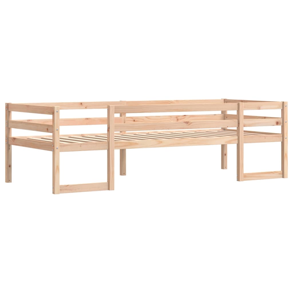 Giroletto per Bambini 75x190 cm in Legno Massello di Pino