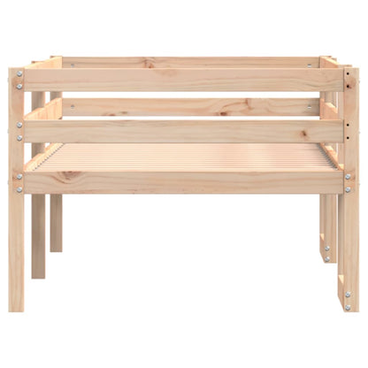 Giroletto per Bambini 75x190 cm in Legno Massello di Pino