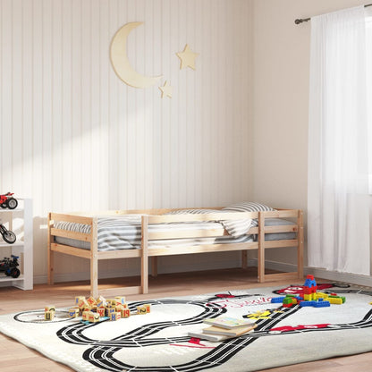 Giroletto per Bambini 75x190 cm in Legno Massello di Pino - homemem39