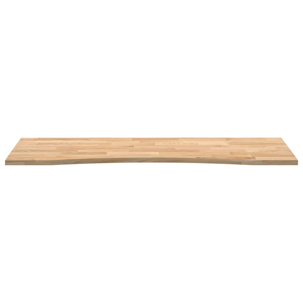 Piano Scrivania 140x60x2,5 cm Rovere Massello Non Trattato | homemem39