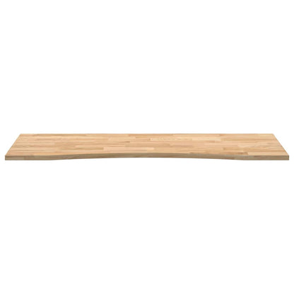 Piano Scrivania 140x60x2,5 cm Rovere Massello Non Trattato | homemem39