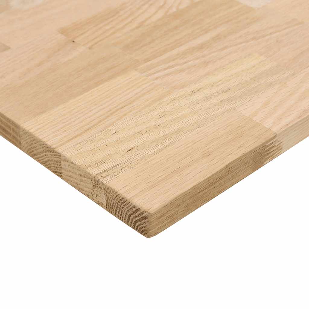 Piano Scrivania 140x60x2,5 cm Rovere Massello Non Trattato | homemem39