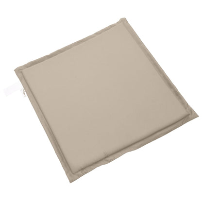 Padding for Garden Seat 4pcs Taupe 45x45x2 cm Square