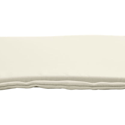 Imbottitura per Seduta Giardino 4pz Crema 45x45x2 cm Quadrata | homemem39