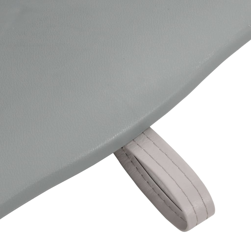 Set Sedile Barca Pieghevole 2pz Senza Cuscino Grigio 48x51x41cm | homemem39