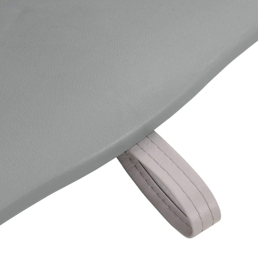 Set Sedile Barca Pieghevole 4pz Senza Cuscino Grigio 48x51x41cm
