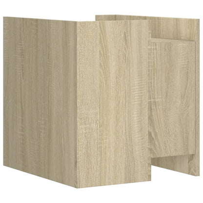Comodino Rovere Sonoma 45x50x50 cm in Legno Multistrato - homemem39