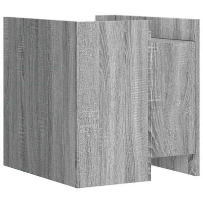 Comodino Grigio Sonoma 45x50x50 cm in Truciolato | homemem39