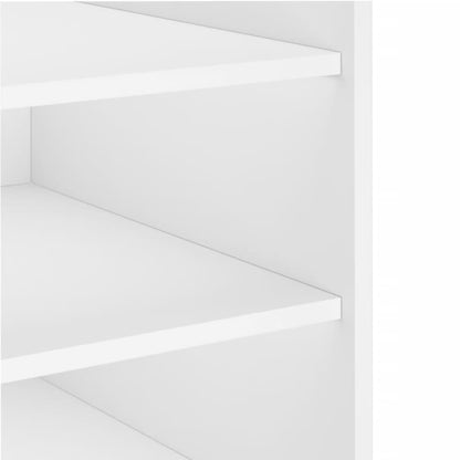 Comodino Bianco 45x50x50 cm in Truciolato - homemem39