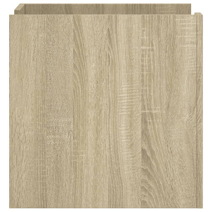 Comodino Rovere Sonoma 45x50x50 cm in Legno Multistrato - homemem39